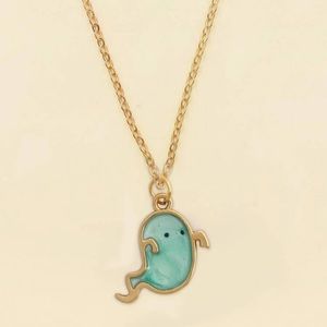 👻 Adorable Cartoon Ghost Necklace 👻